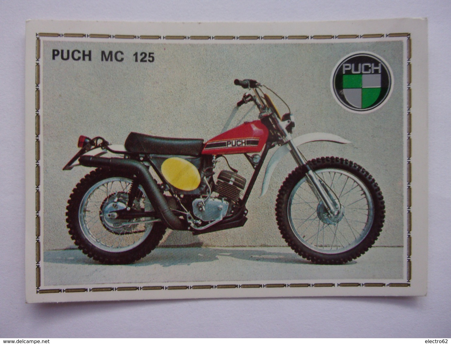 PANINI Super MOTO N°164 PUCH MC 125 - Edition Française