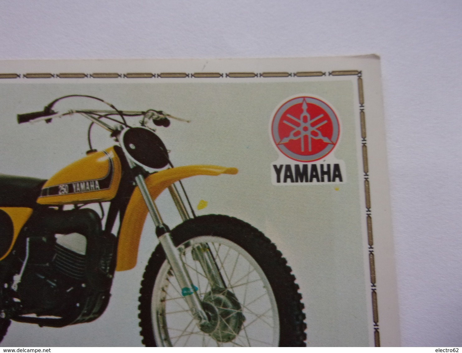 PANINI Super MOTO N°182 YAMAHA Cross MX 250 A - Edition Française