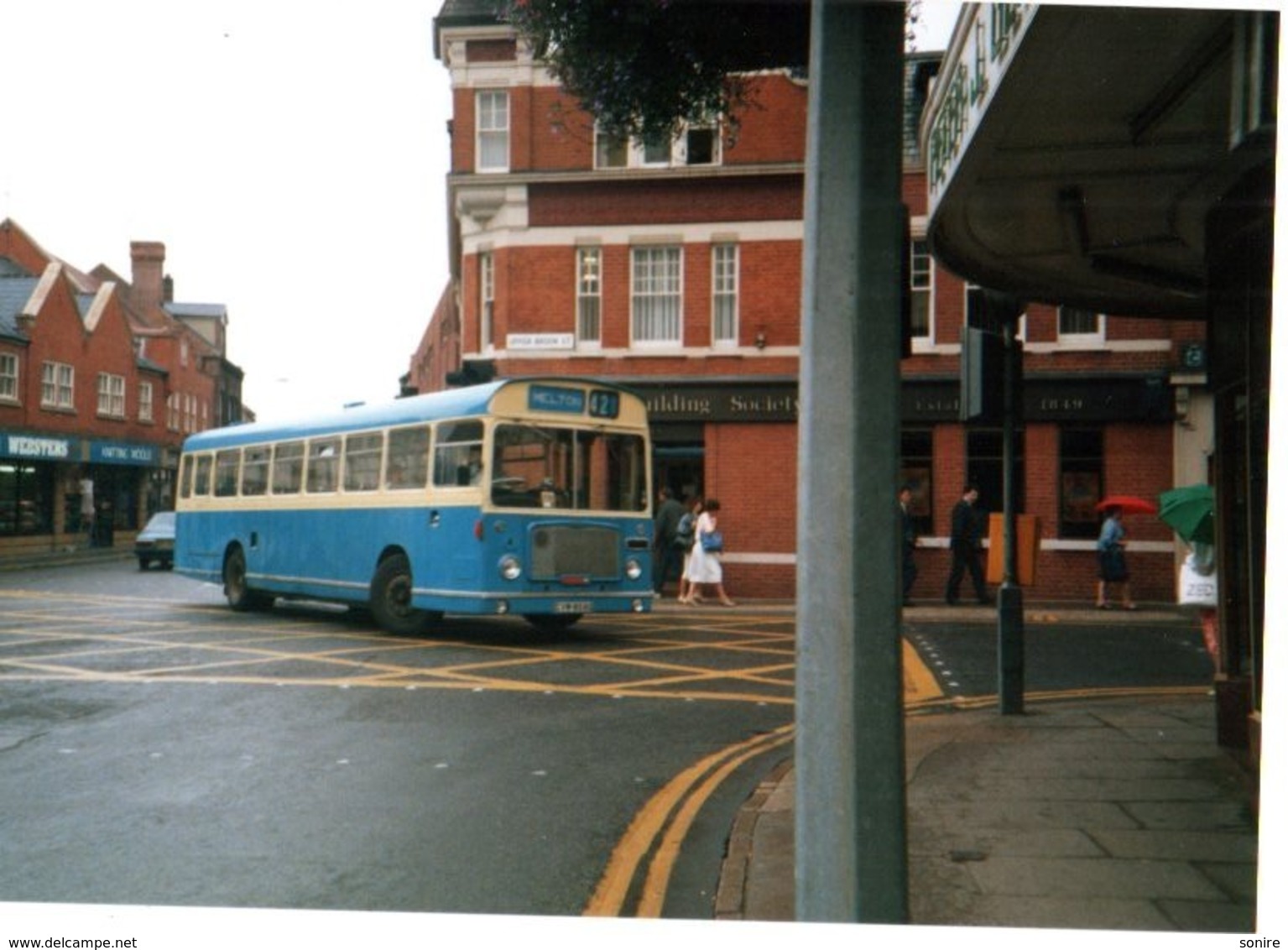 35mm ORIGINAL PHOTO BUS UK MELTON BUS N°42 SUFFOLK - F185 - Other & Unclassified