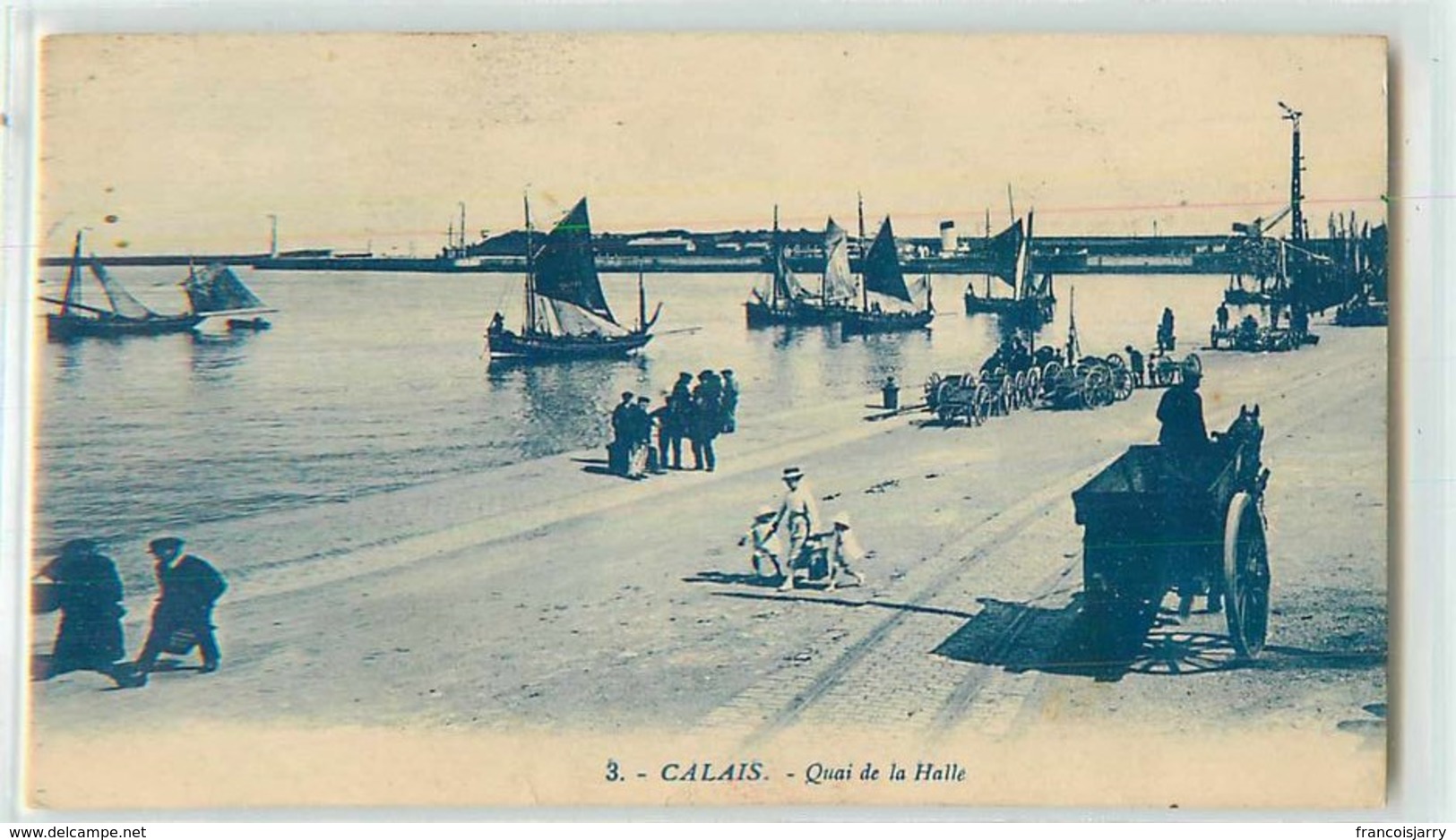 18122 - CALAIS - QUAI DE LA HALLE - Calais