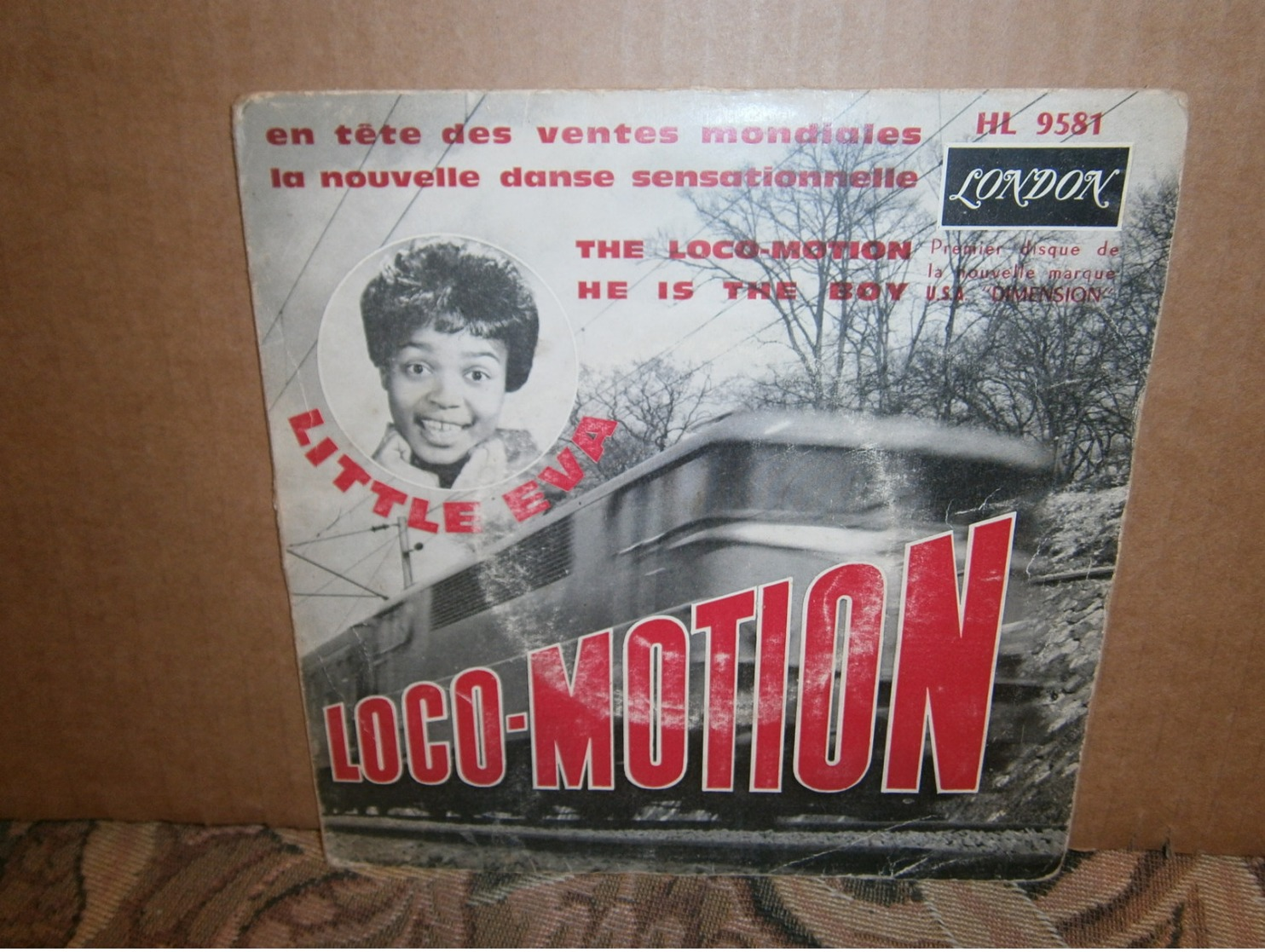 SP 7"   Little Eva The Loco-motion Juke Box London - Rock