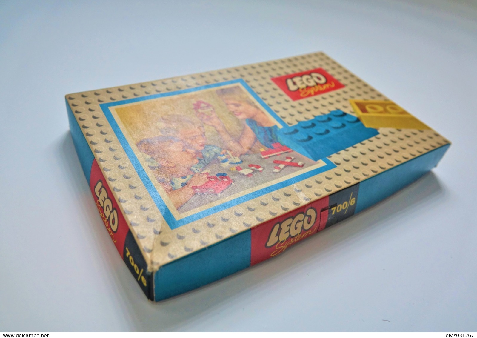 LEGO - 700/6 Gift Package (Lego Mursten) - Colector Item - Original Lego 1954 - Vintage - Catalogs