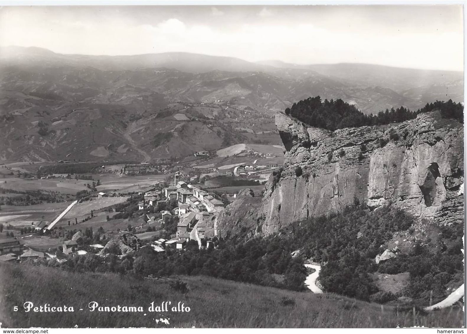 Perticara - Panorama Dall'Alto - Novafeltria - Rimini - H5508 - Rimini