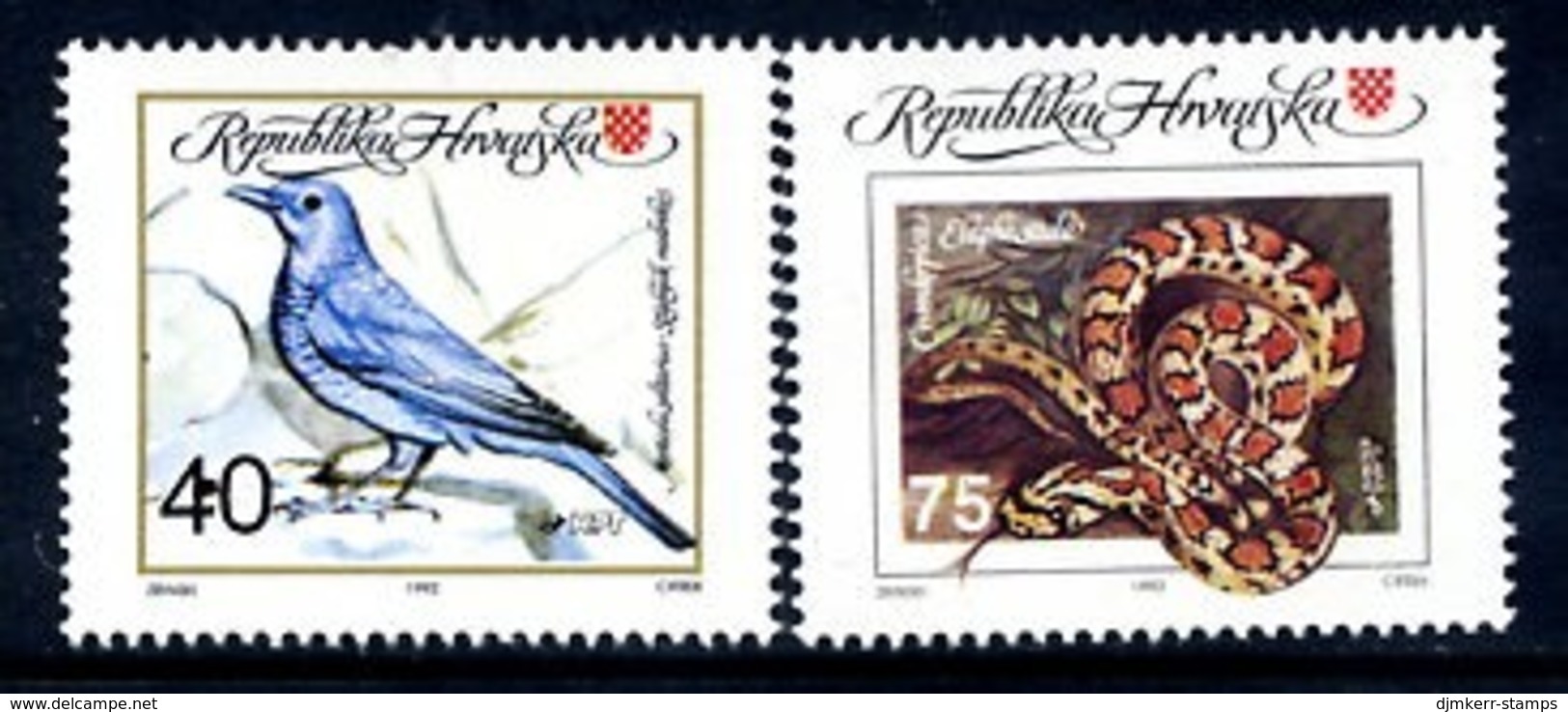 CROATIA 1992 International Environment Day  MNH / **.  Michel 207-08 - Croatie