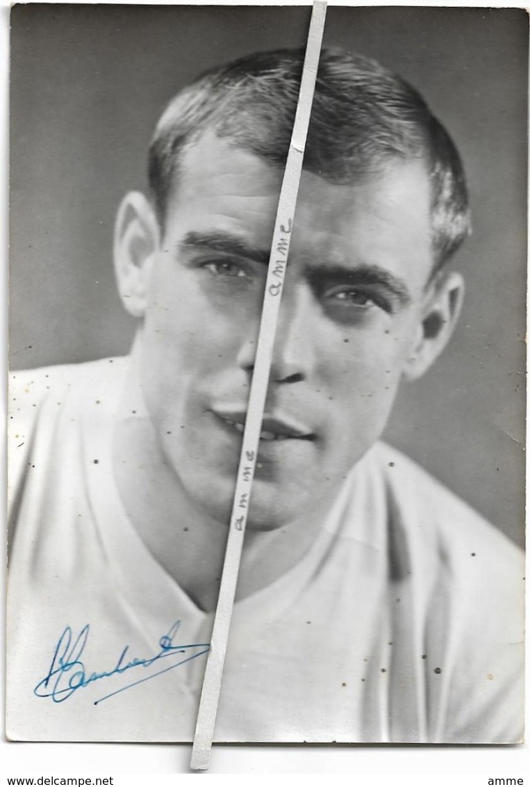 Voetbal  - Football  - Fussball * Speler Club Brugge - Raoul Lambert (gesigneerde Kaart - Carte Signée) - Brugge