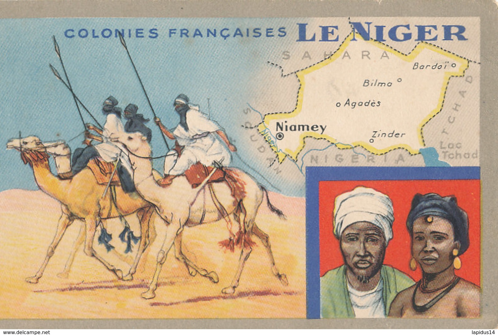 AN 641  /  C P A - COLONIES FRANCAISES  LE NIGER - Niger