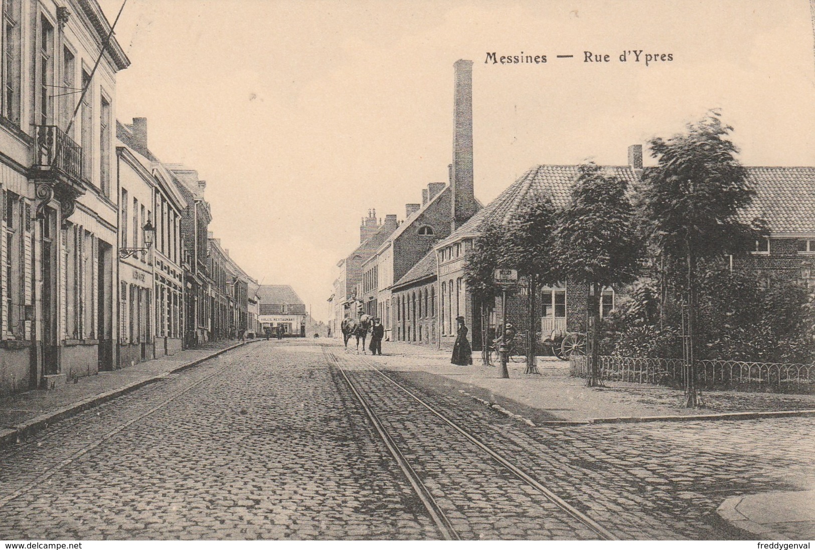 MESSINES RUE  D,YPRES - Mesen