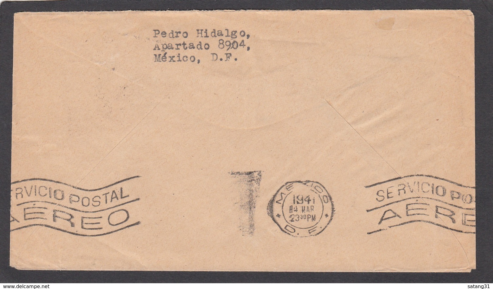 LETTER FROM MEXICO TO THE FRICK COMPANY IN WAYNESBORO,U.S.A.. - Mexiko