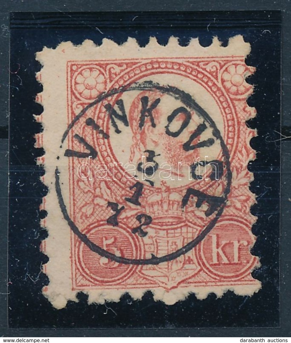 O 1871 Réznyomat 5kr Képbe Fogazott Bélyeg 'VINKOVCE' - Sonstige & Ohne Zuordnung