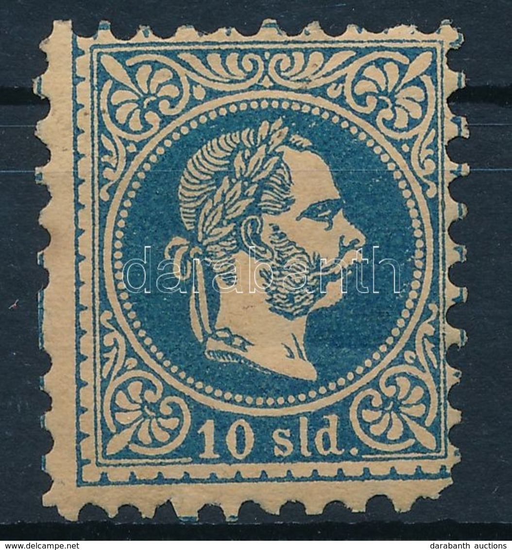 * Magyar Posta Romániában 1867 10sld Vízjeles Bélyeg / With Watermark (sarokhiány / Corner Fault) - Andere & Zonder Classificatie