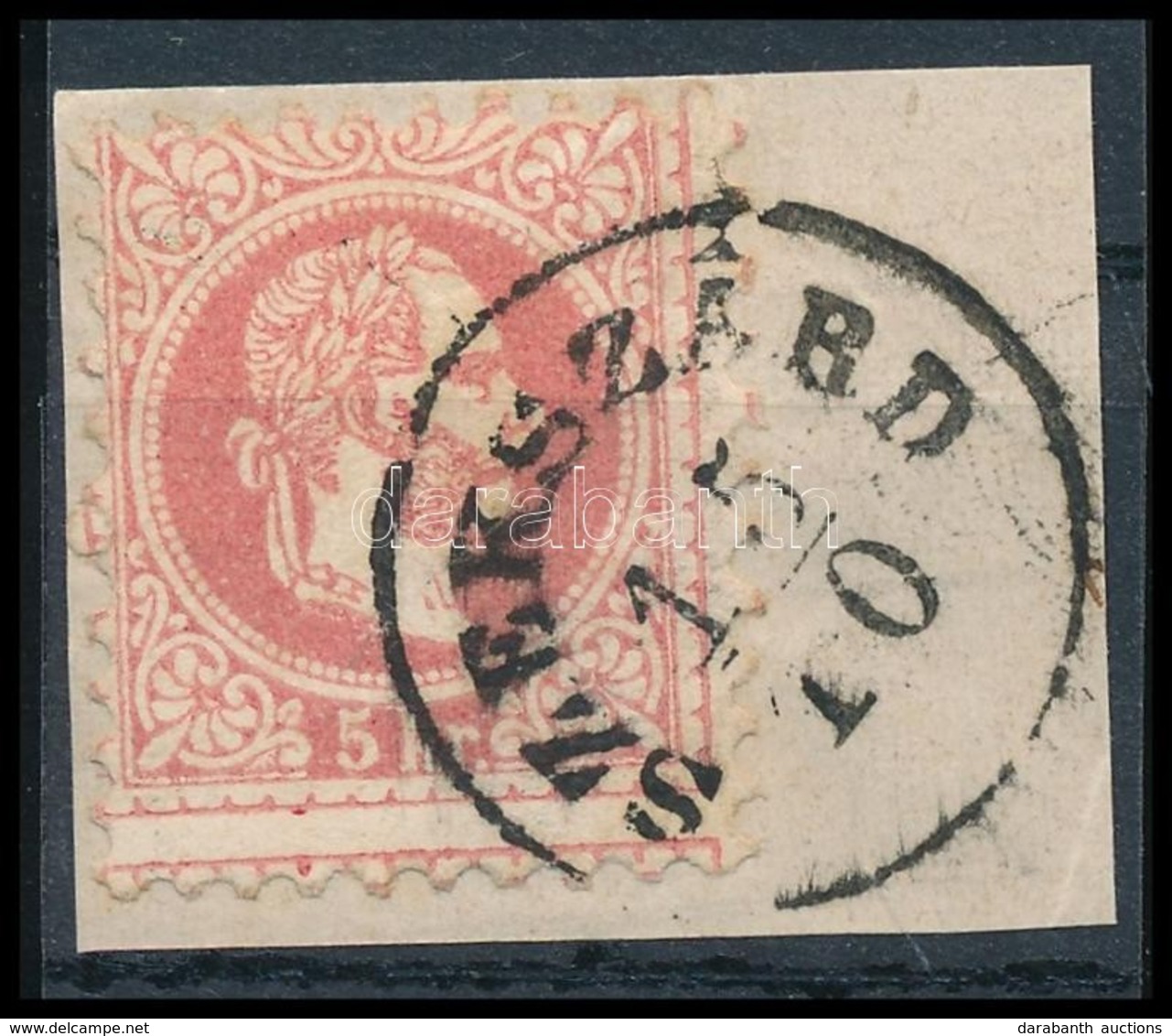 1867 Képbe Fogazott 5kr 'SZEKSZÁRD' - Andere & Zonder Classificatie