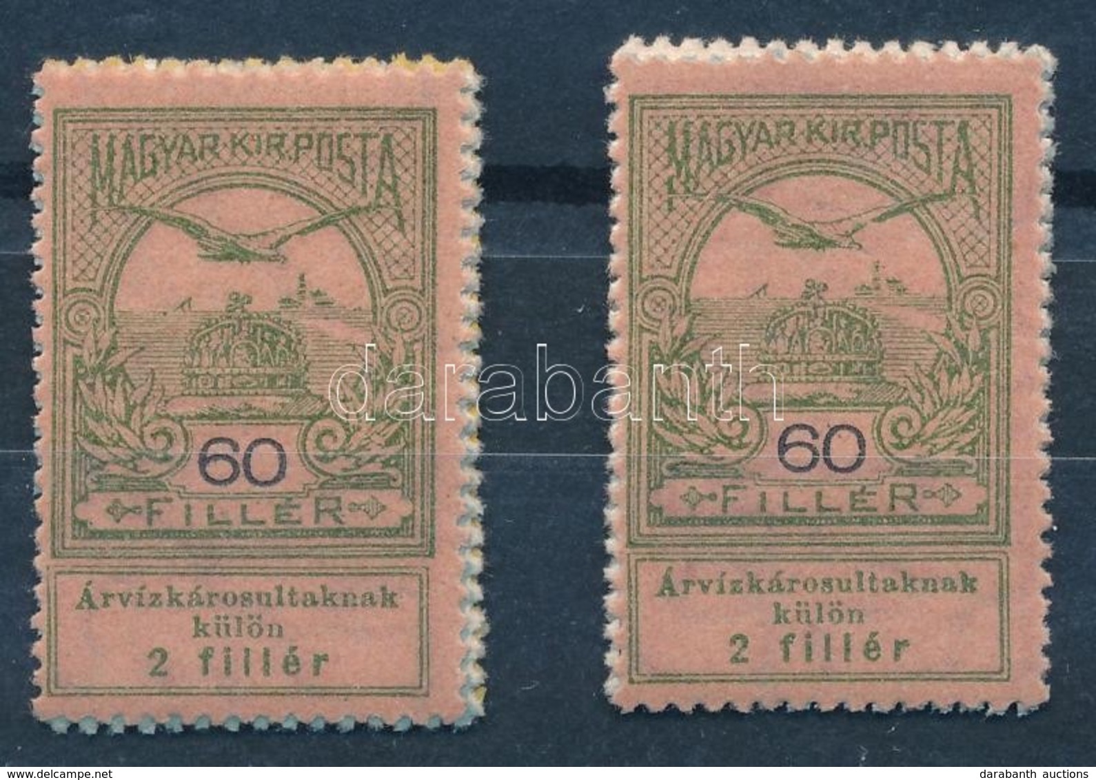 ** 1913 Árvíz Sor 1f - 60f  2 X14 érték  (16.000) - Altri & Non Classificati