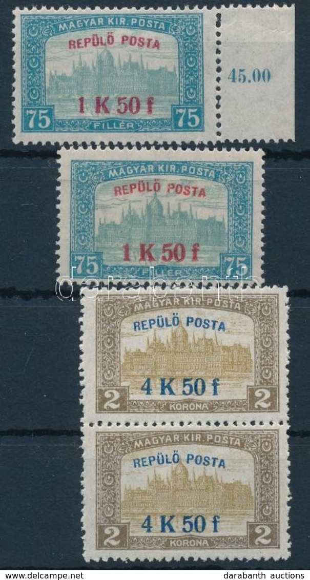 ** 1918 Repülő Posta 2 Sor (30.000) - Andere & Zonder Classificatie