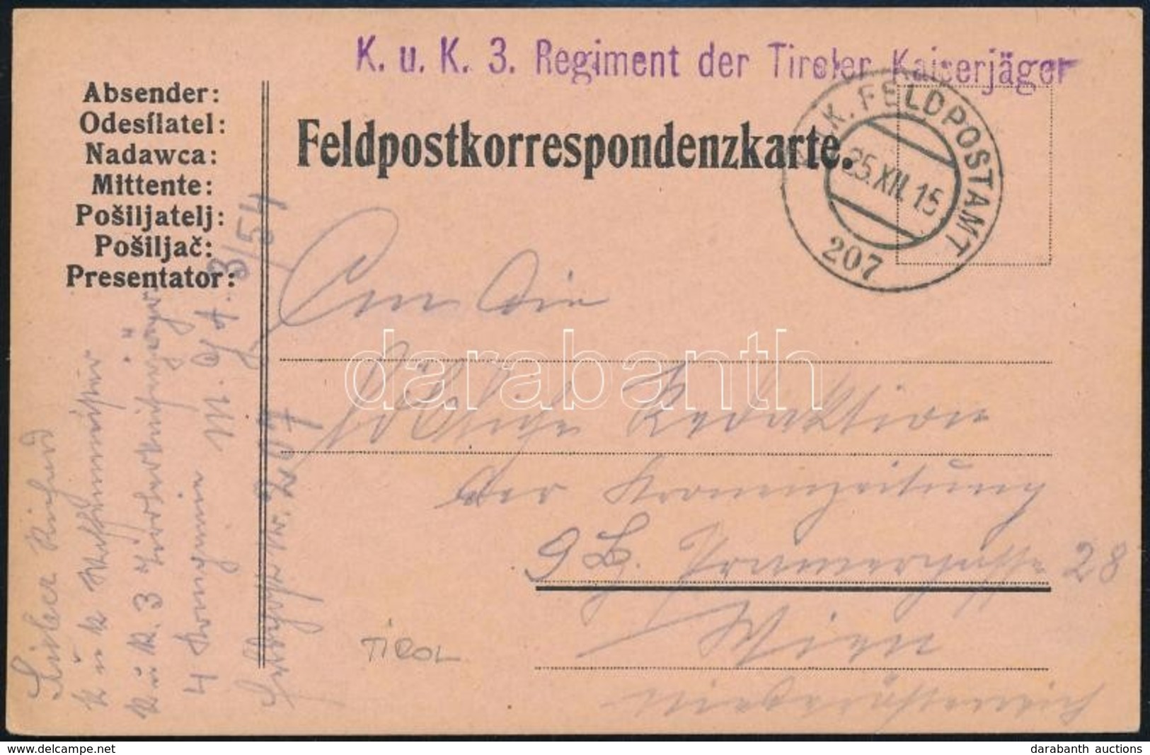 1915 - Sonstige & Ohne Zuordnung