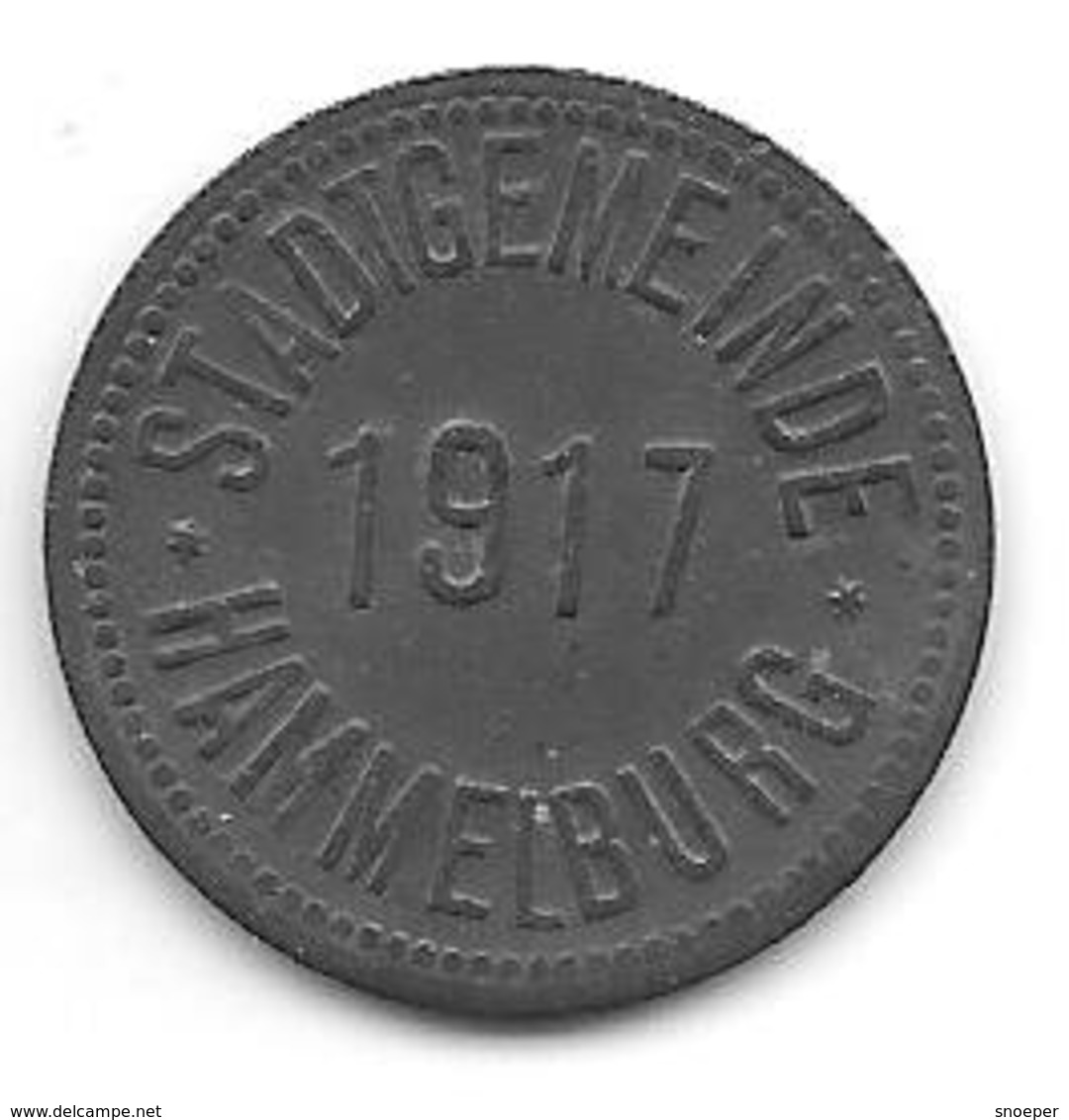 *notgeld Hammelburg 10 Pfennig 1917  Zn  5870.2/f192.2a - Autres & Non Classés