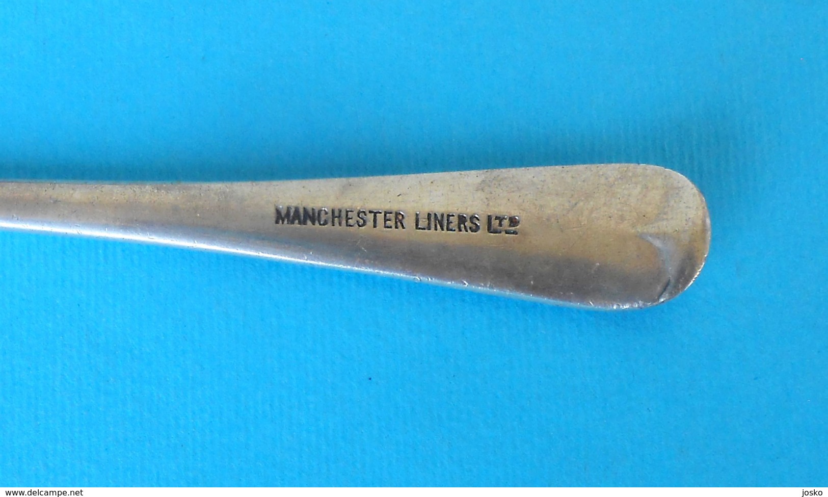 MANCHESTER LINERS LTD. Was A England Cargo & Passenger Shipping Company - Antique Fork Fourche Gabel Forchetta Tenedor - Autres & Non Classés