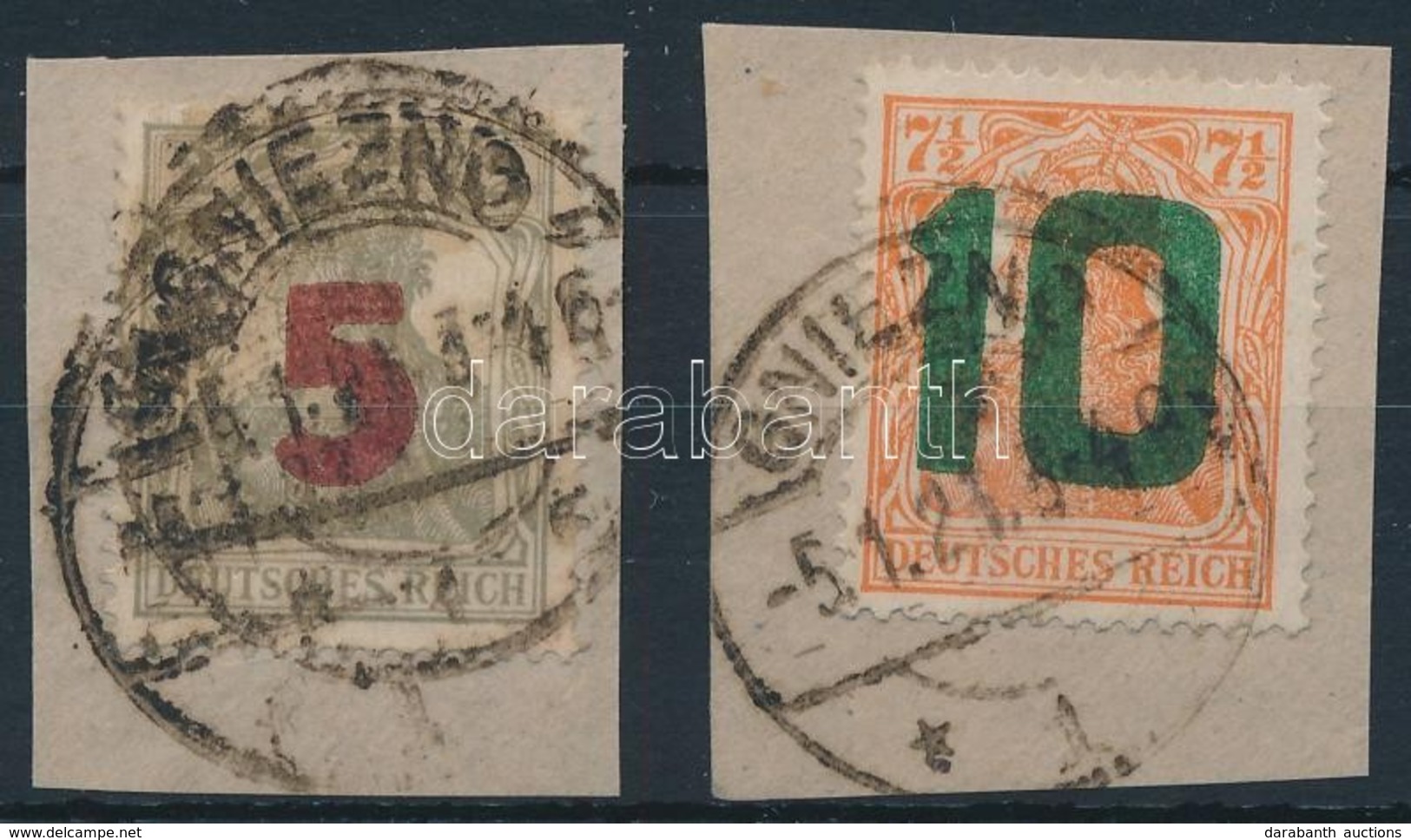 Lengyelország 1919 Mi 135-136 (Mi EUR 400.-) (garancia Nélkül / No Guarantee) - Sonstige & Ohne Zuordnung