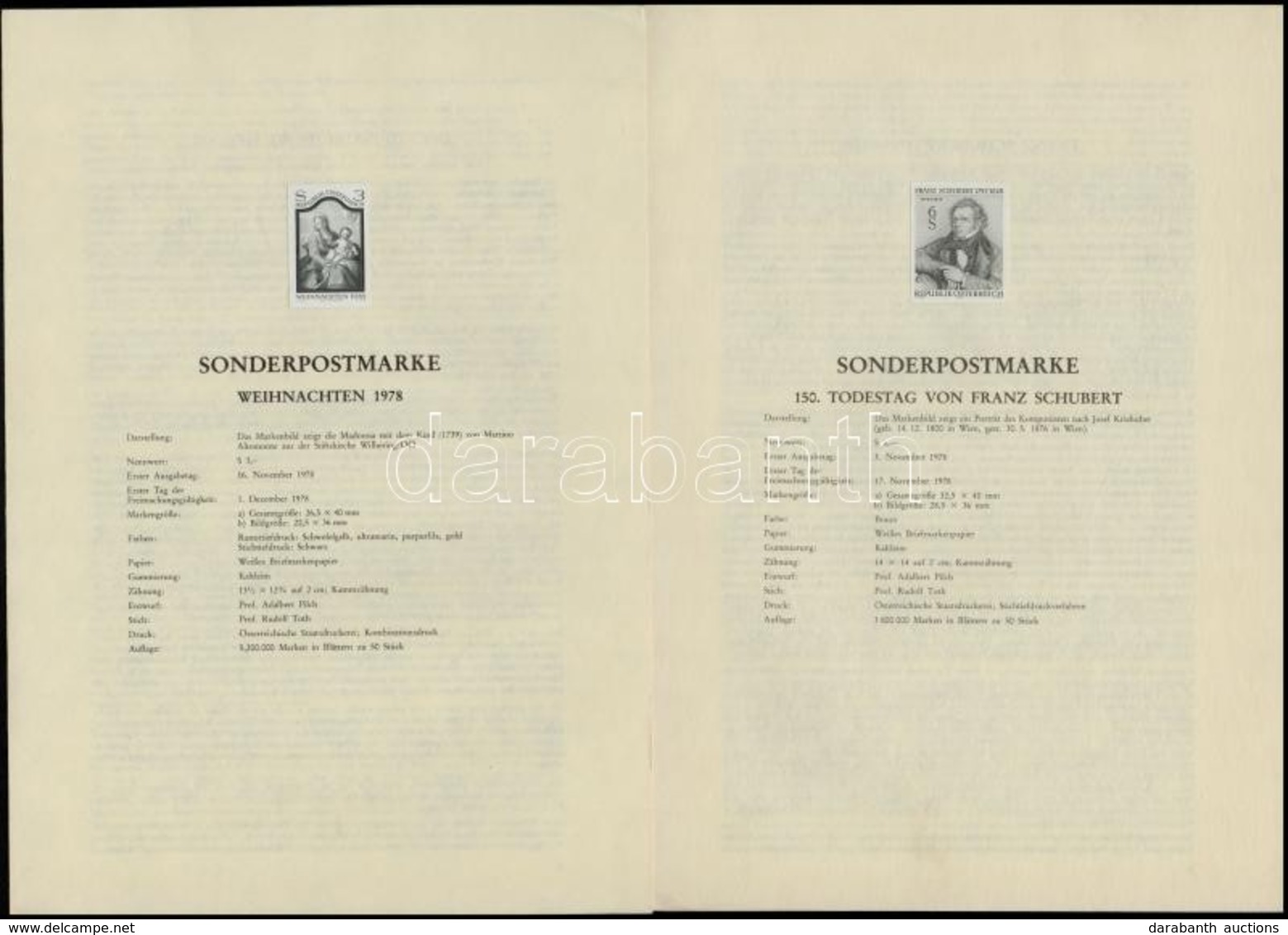 O Ausztria Sonderpostmarke Feketenyomatok 5 Db + 11 Bolgár Kisív + NSZK Sakk Alkalmi Kiadás Mindkét Sorral Magas Katalóg - Sonstige & Ohne Zuordnung