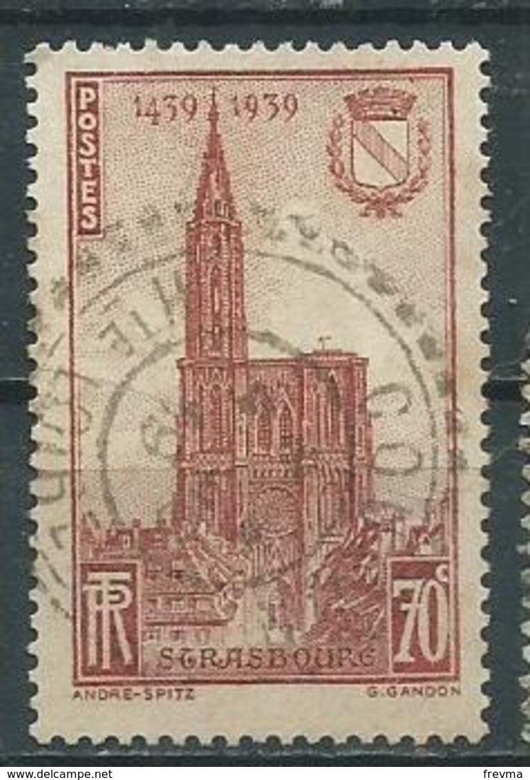 Timbre France 1939 Yvt 443 Belle Obliteration - Gebraucht