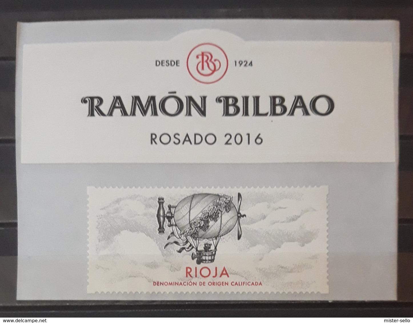 RAMÓN BILBAO RIOJA ROSADO 2016. 2 ETIQUETAS NUEVAS. - Vino Rosado