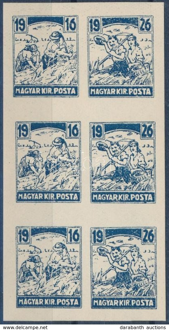 ** 1926/1bb Búcsúzó Arató Pár Emlékív (12.000) - Altri & Non Classificati