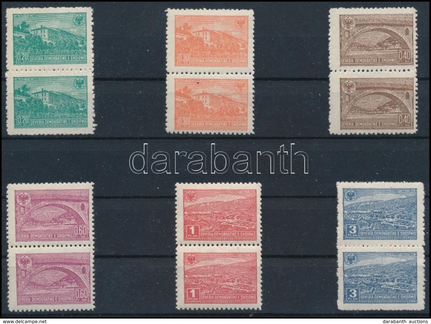 ** 1945 Forgalmi Párokban Mi 379-384 - Altri & Non Classificati