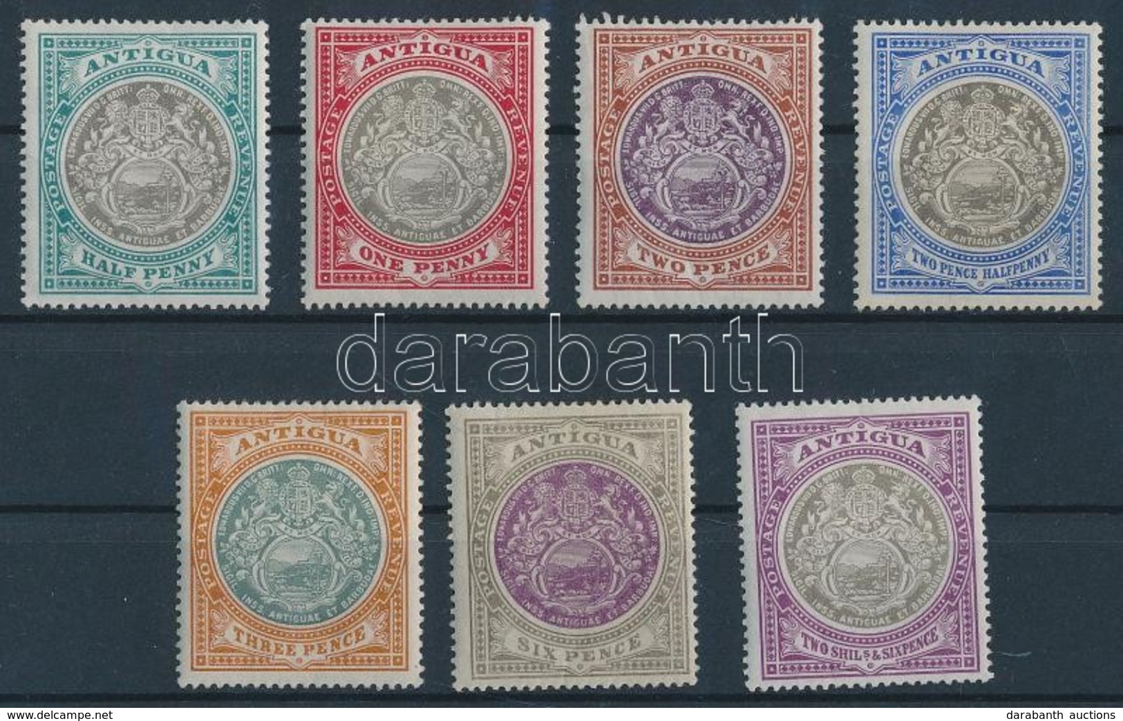 * 1903 Forgalmi Bélyegek / Definitive Stamps Mi 16-21 + 24 - Sonstige & Ohne Zuordnung