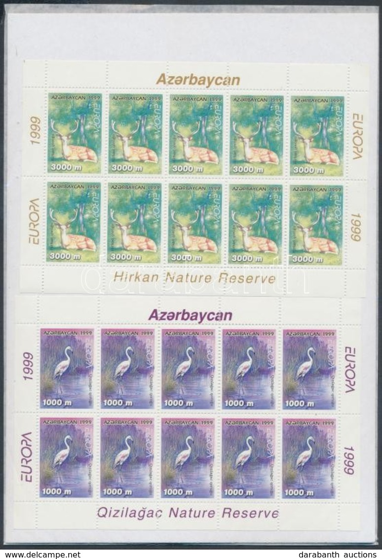 ** 1999 Europa CEPT Nemzeti Parkok Kisívsor Mi 442-443 - Andere & Zonder Classificatie