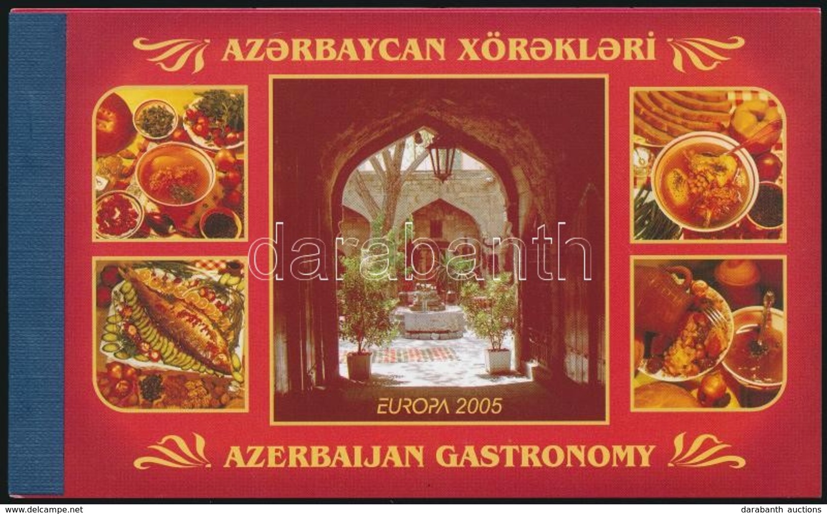 ** 2005 EUROPA Gasztronómia Bélyegfüzet Mi 610-611 - Altri & Non Classificati