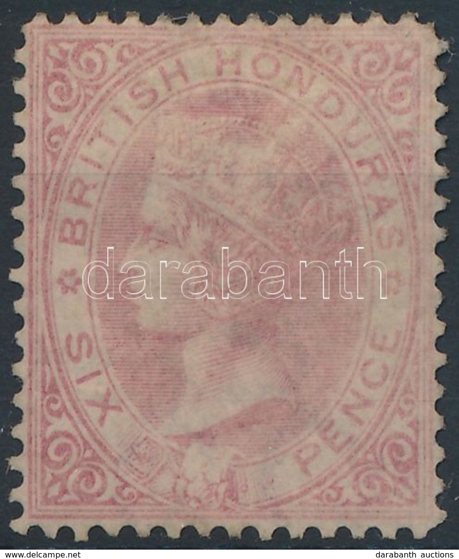 (*) Brit Honduras 1872 Forgalmi Bélyeg Mi 7 C - Altri & Non Classificati