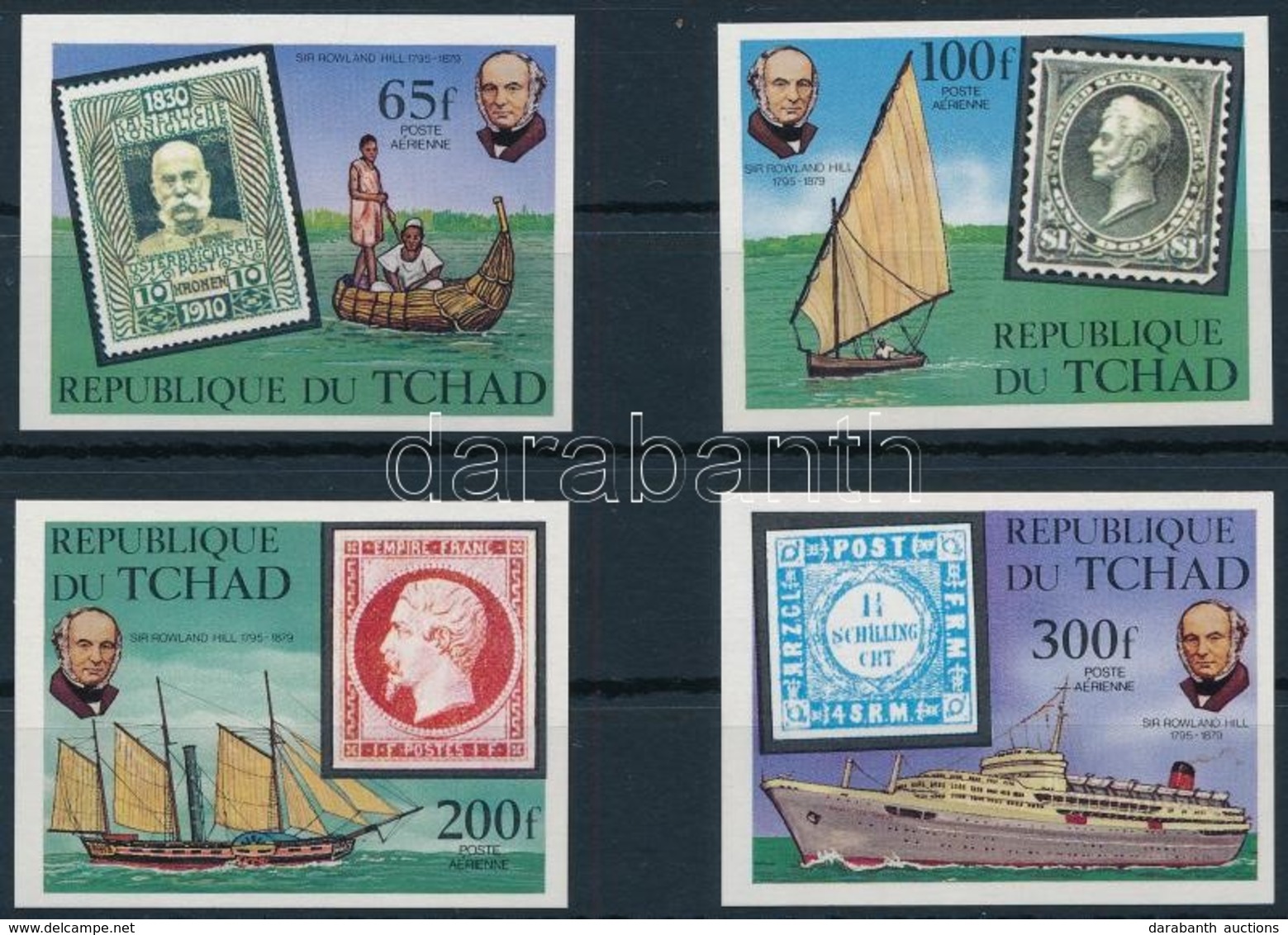 ** 1979 Rowland Hill Sor,
Rowland Hill Set
Mi 872-875 - Sonstige & Ohne Zuordnung