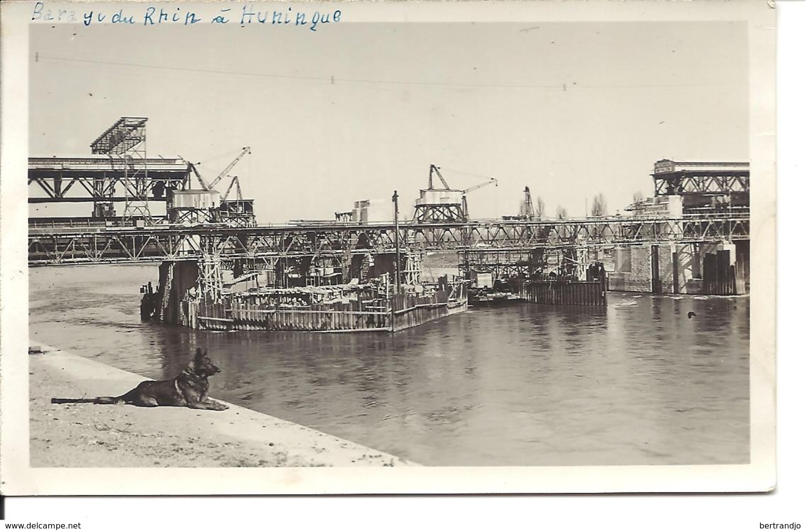 Barrage Du Rhin à Huningue - Hirsingue