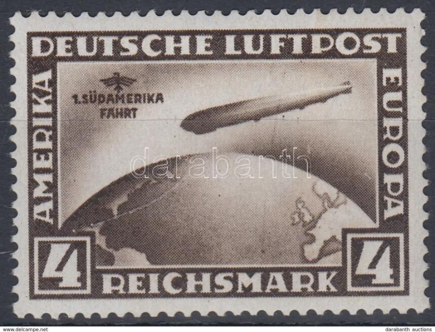 ** 1930 Zeppelin Südamerikafahrt Mi 439X (Mi EUR 1.800.-) - Otros & Sin Clasificación