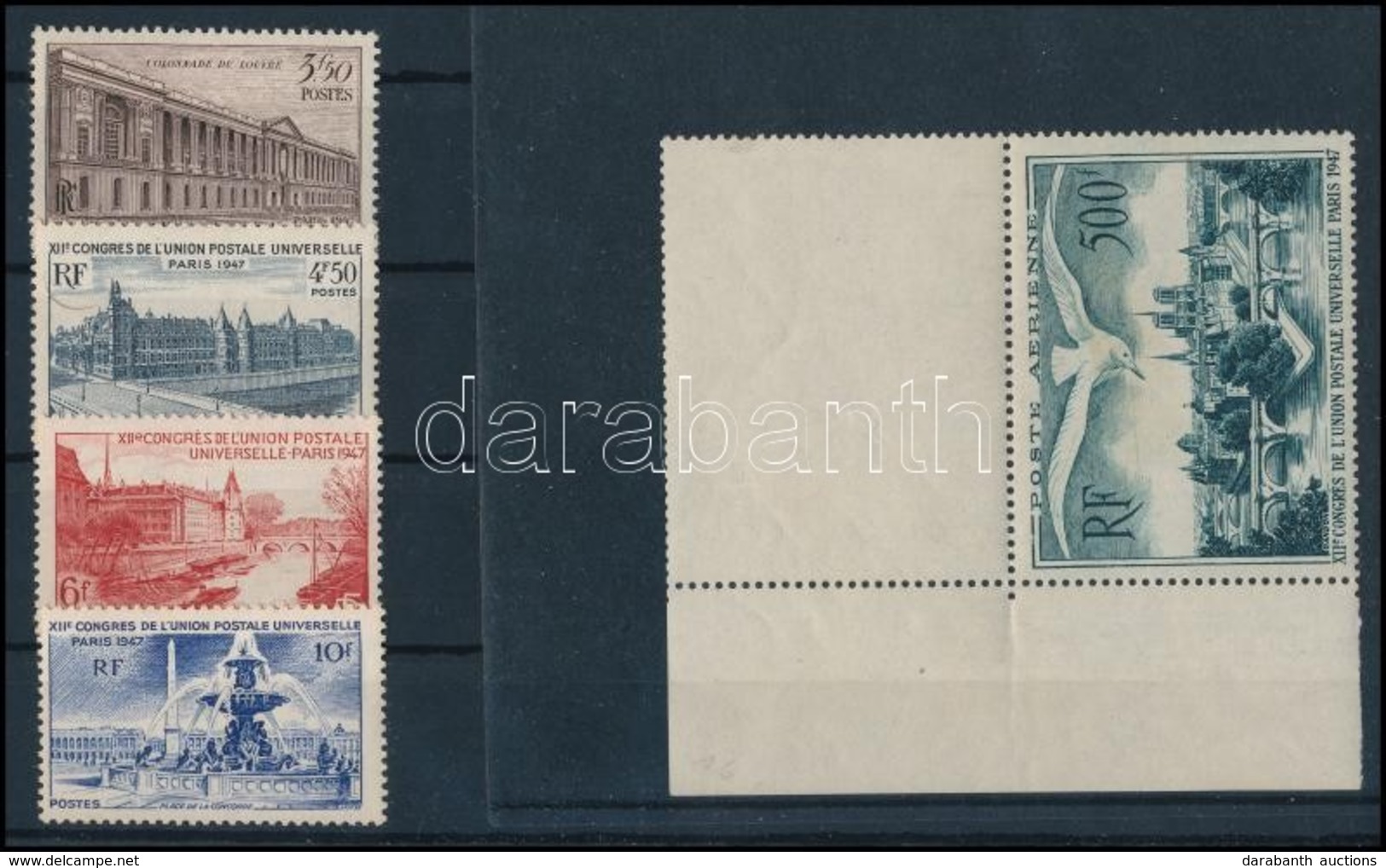 ** 1947 Kongresszus Sor Mi 778-782 (Mi EUR 55,-) - Andere & Zonder Classificatie