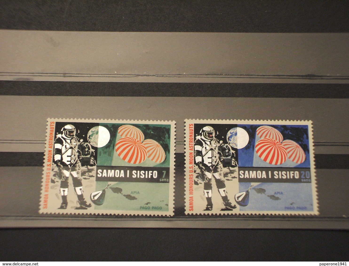 SAMOA - 1969 LUNA 2 VALORI - NUOVI(++) - Samoa