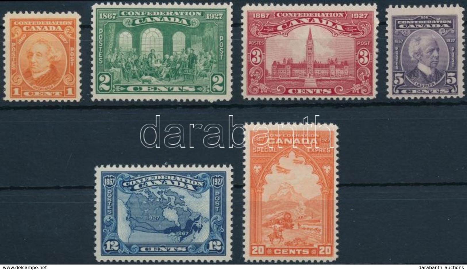 ** 1927 Mi 118-123 - Altri & Non Classificati