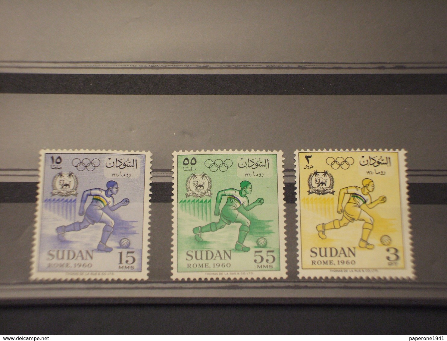 SUDAM - 1960 OLIMPIADI 3 VALORI - NUOVI(++) - Sudan (1954-...)