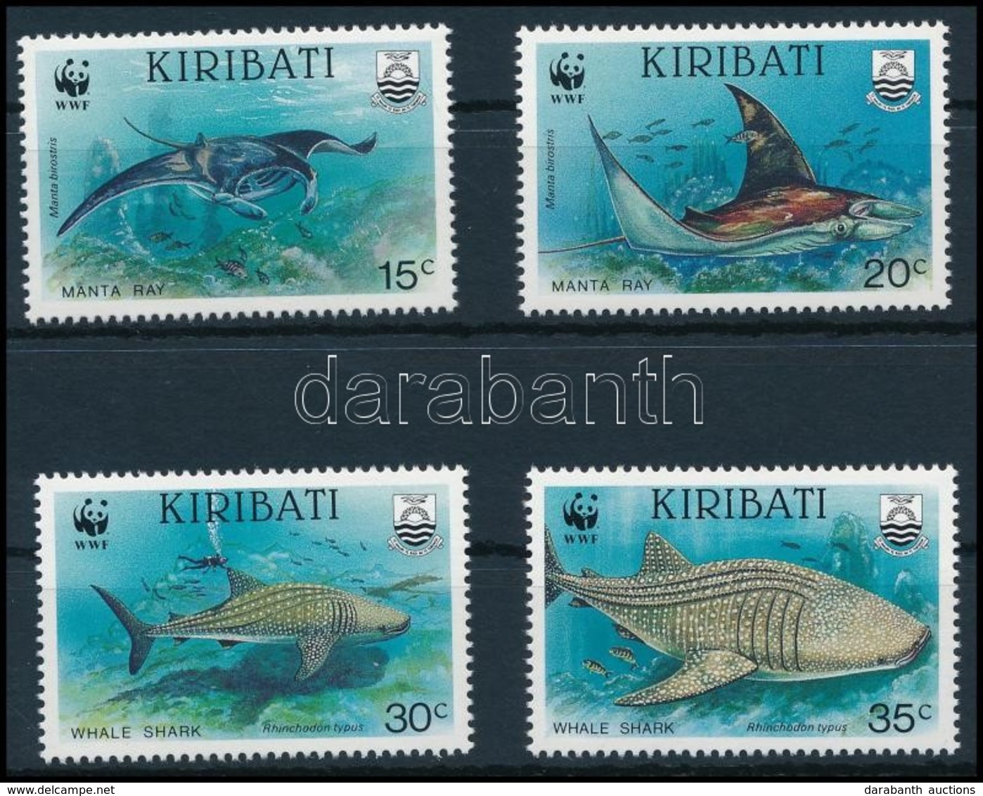 ** 1991 WWF Halak Sor,
WWF Fishes Set
Mi 566-569 - Altri & Non Classificati