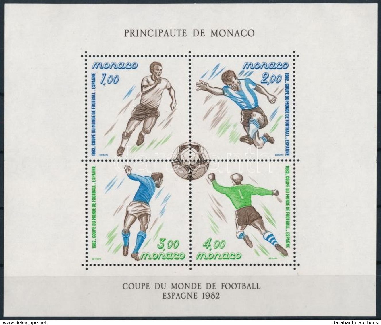 ** 1982 Labdarúgás Blokk,
Football Block
Mi 20 - Andere & Zonder Classificatie