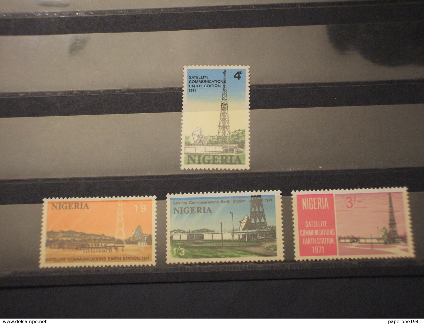 NIGERIA - 1971 SPAZIO 4 VALORI  - NUOVI(++) - Nigeria (1961-...)
