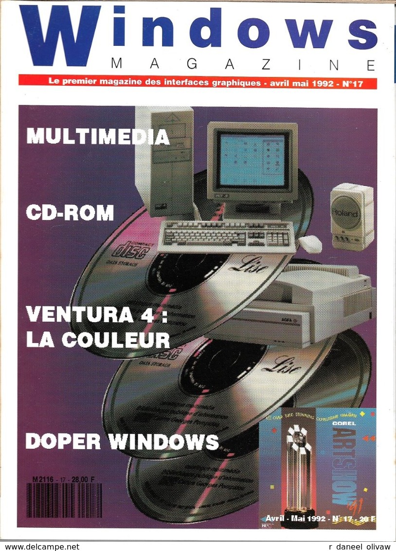 Windows Magazine N°17 - Avril-mai 1992 (TBE+) - Informatique