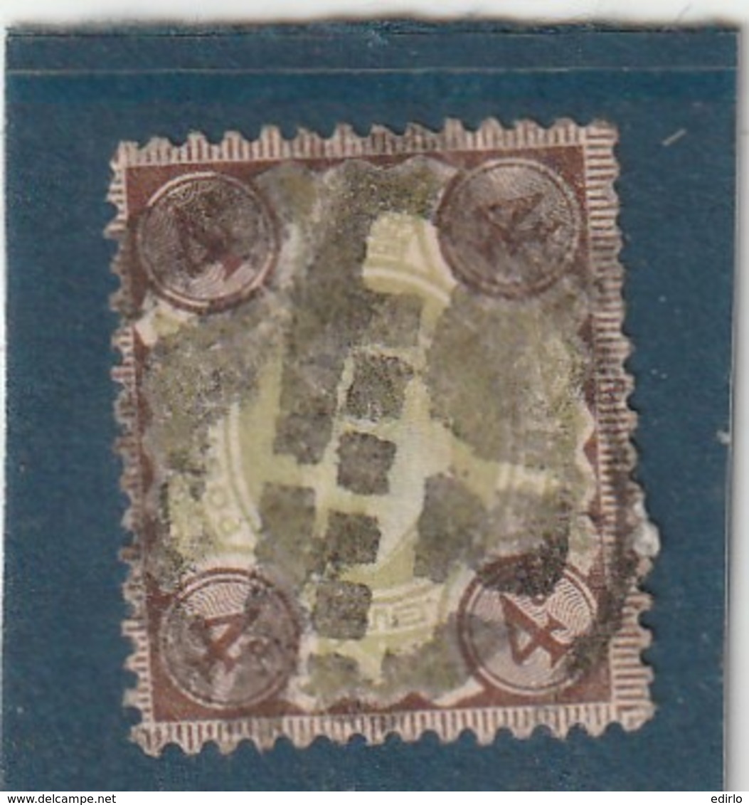 ANGLETERRE -   N° 112  Roi 4 D  --- Côte 20€ - Used Stamps