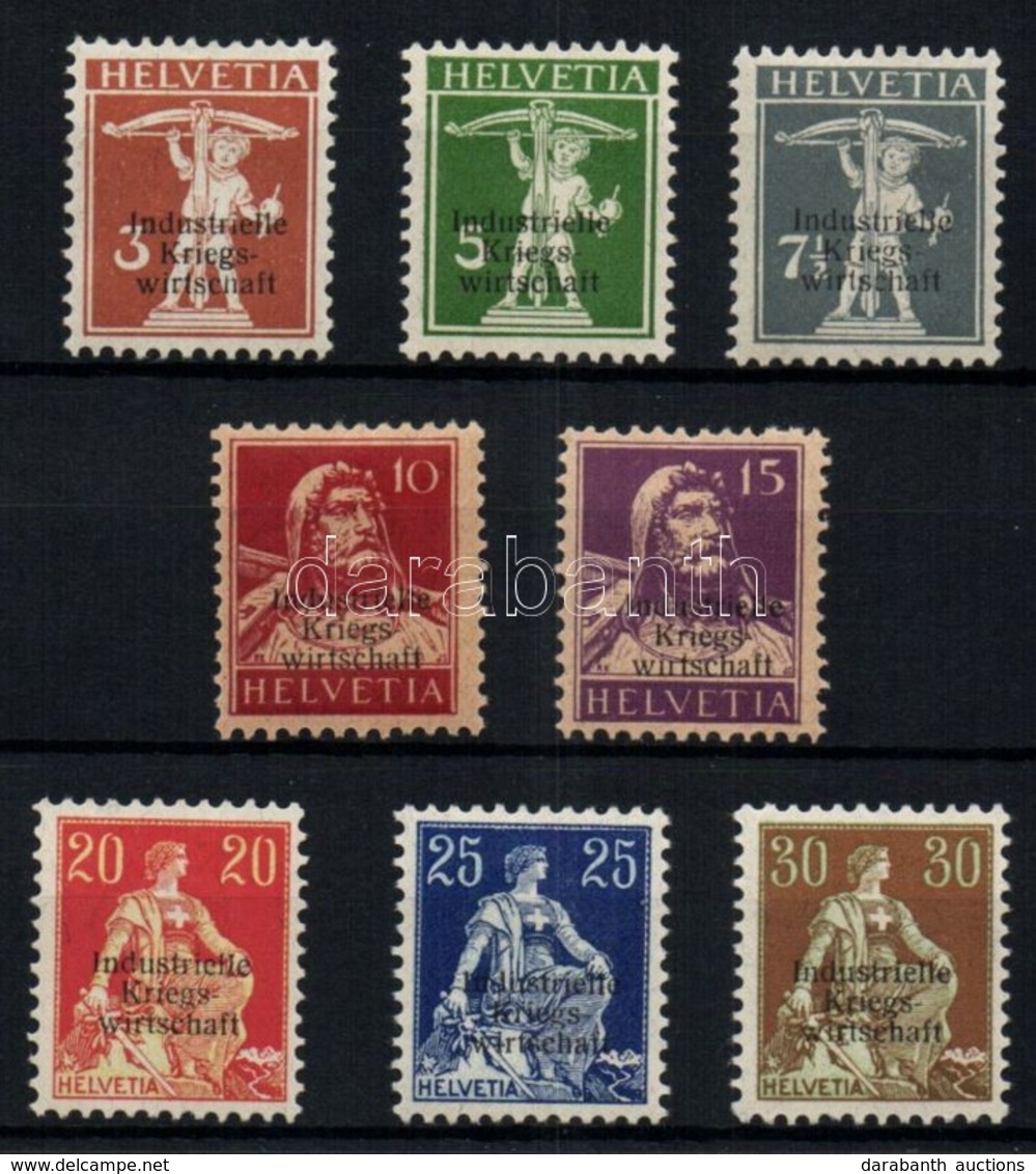 * 1918 Hivatalos / Official Mi 1I-8I - Altri & Non Classificati