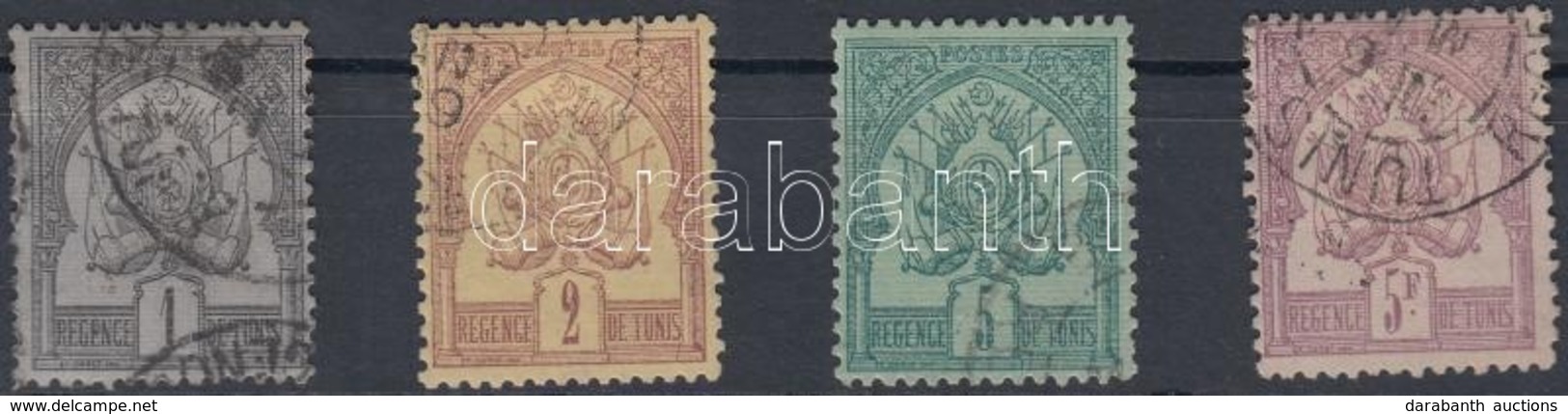 O 1897 Forgalmi Mi 1N-3N + 8N - Andere & Zonder Classificatie