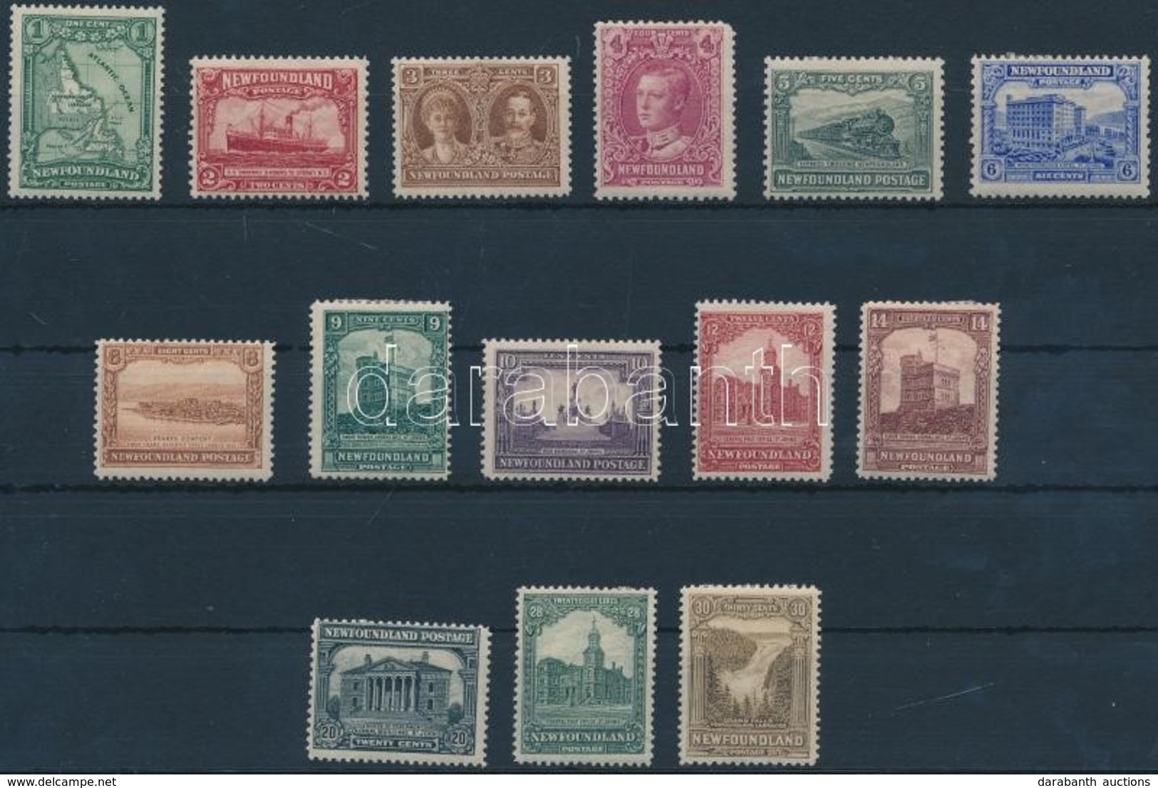 * 1928 Forgalmi Mi 129-139, 141-143 - Andere & Zonder Classificatie