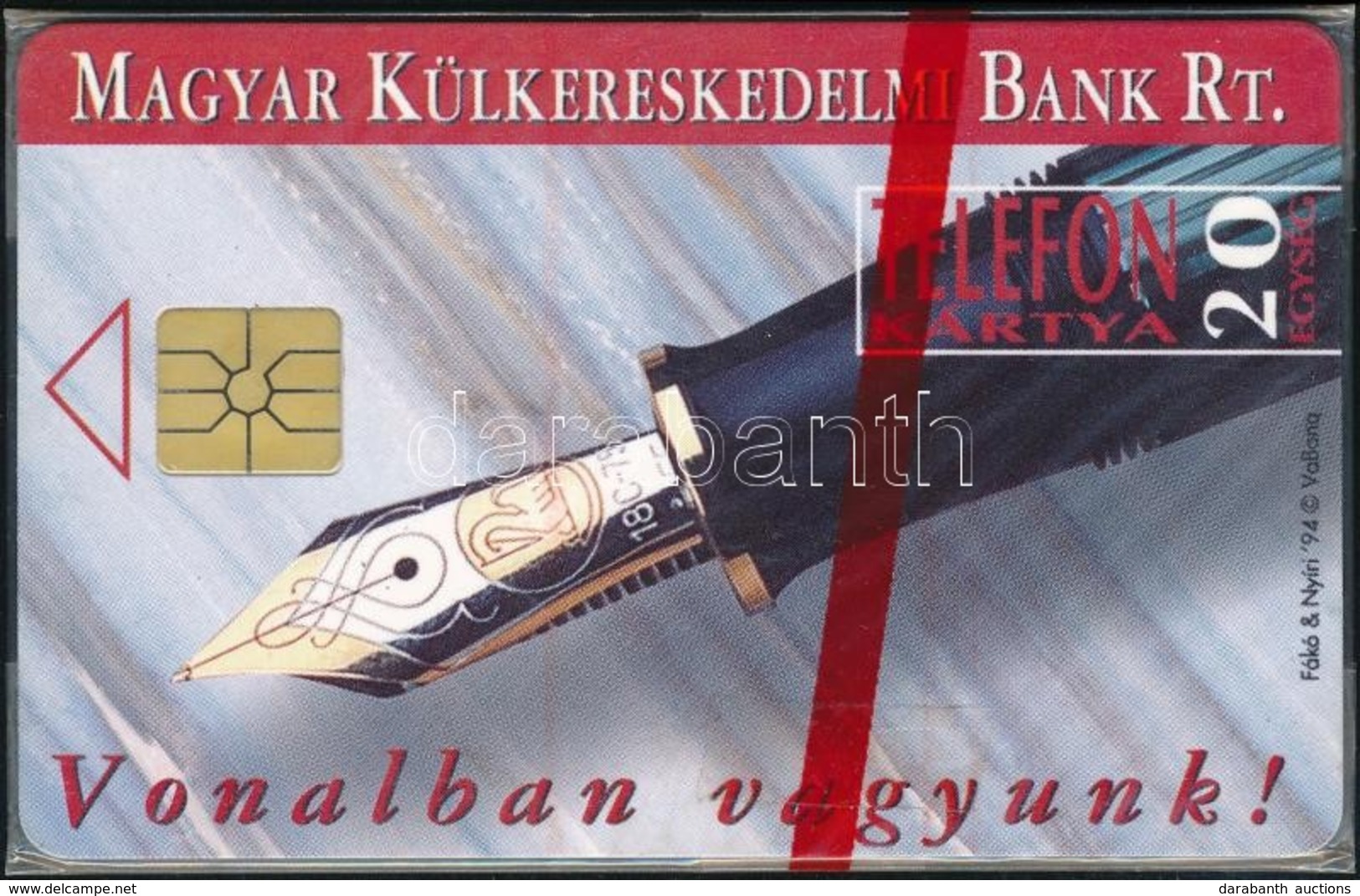 1994 MKB, Használatlan, Sorszámozott Telefonkártya, Bontatlan Csomagolásban. Csak 8000 Pld - Ohne Zuordnung