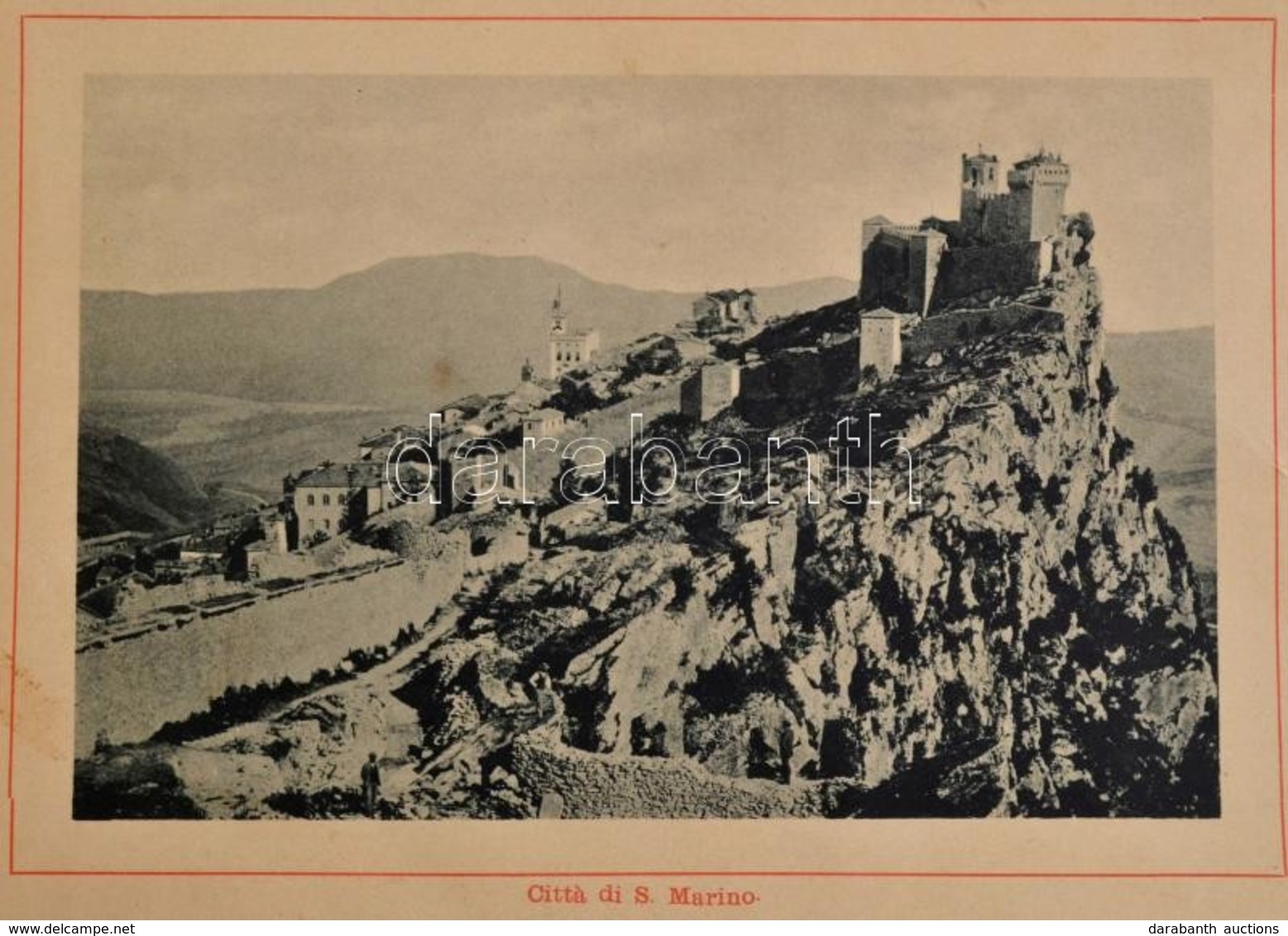Cca 1900 San Marinoi Köztársaság Képes Füzet 15p.21x14 Cm - Zonder Classificatie