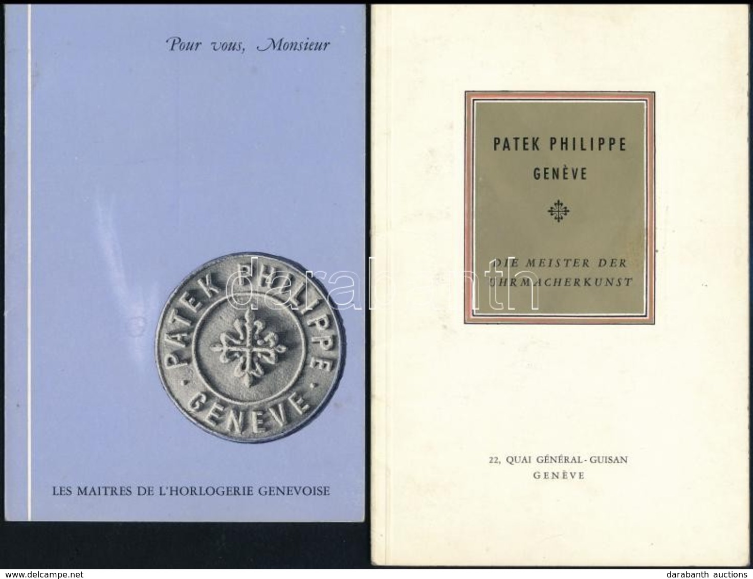 Cca 1960 Patek Philippe 4 Db Képes óra Prospektus - Non Classificati
