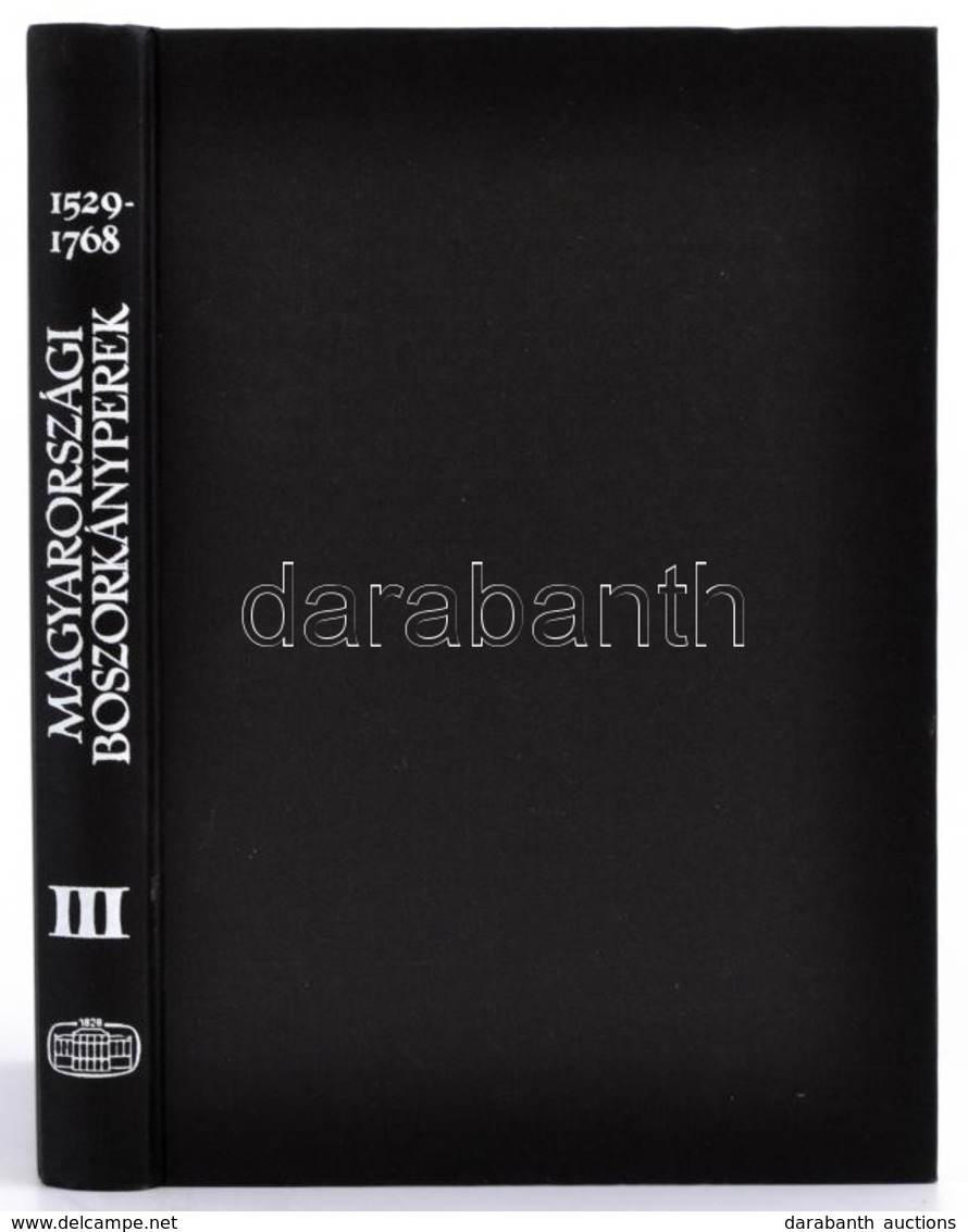 Schram Ferenc: Magyarországi Boszorkányperek 1529-1768. III. Kötet. Bp., 1982, Akadémiai Kiadó. Kiadói Egészvászon Kötés - Non Classificati