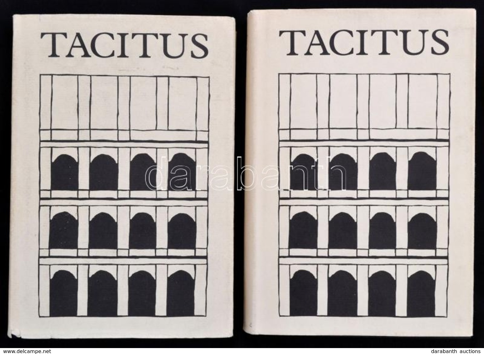 Tacitus összes Művei I-II. Fordította: Borzsák István. Bp.,1980,Európa. Kiadói Egészvászon-kötés, Kiadói Papír Védőborít - Zonder Classificatie